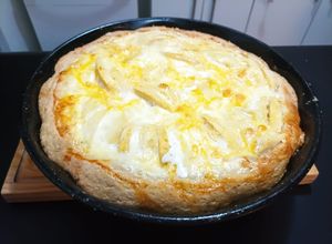 Una foto de Mi primer Kuchen de manzana a mi manera