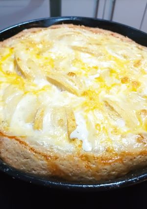 Una foto de Mi primer Kuchen de manzana a mi manera