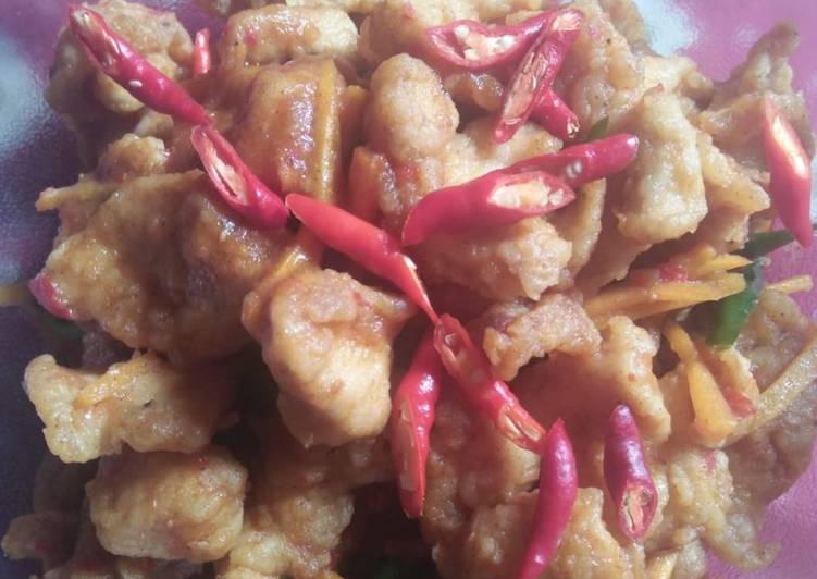 Bumbu Chicken pop corn saos merah | Cara Buat Chicken pop corn saos merah Yang Menggugah Selera