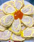 Thịt cuộn trứng