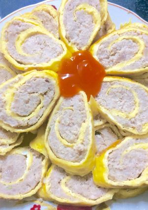 Hình của món Thịt cuộn trứng.