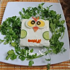 A picture of #OWL_Egg_Sandwich!! #RamadanKiTayari.