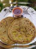 Stuffed Bajra Paratha Pearl Millet Flatbread