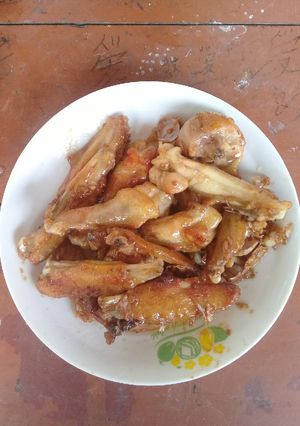 Hình của món Cánh gà chiên nước mắm.
