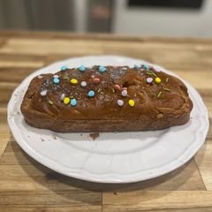 A picture of Easter Carrot Cake 🥕.