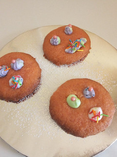 A picture of Frosted Smiley Face Sugar Cookies# CookiesContest.