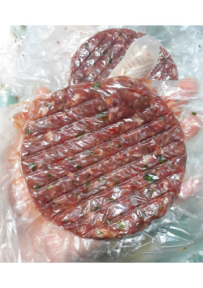 عکسی از دستور برگر خانگی