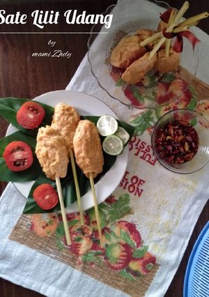 Foto resep Sate Lilit Udang