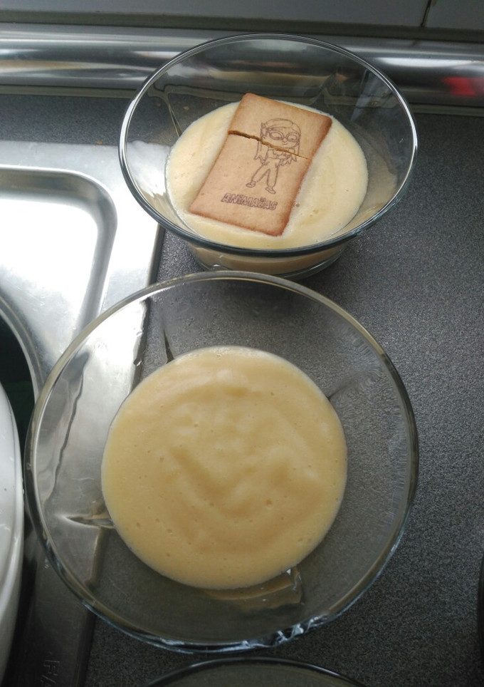 Una foto de Natillas caseras para celíacos