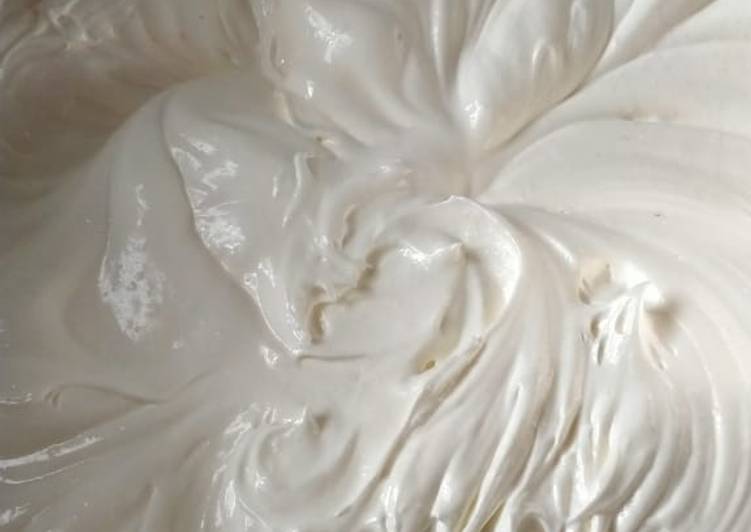 Langkah Mudah untuk Membuat Whipped cream homemade Anti Gagal