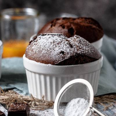 Soufflé de chocolate Receta de Silvia Ramos Dressingfood- Cookpad