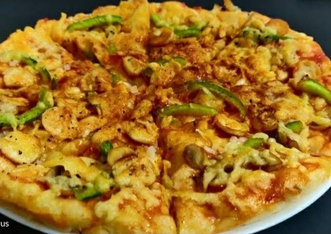 How to Make Favorite Nazifa&#39;s Cheesy Chicken Pizza