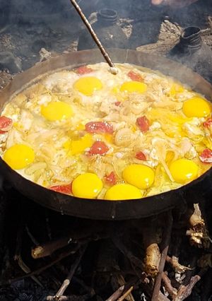 عکسی از دستور املت اتیشی😋 🥰😘