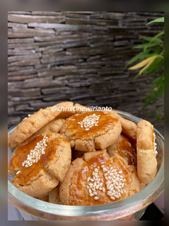 Foto resep Cookies Kacang Wijen