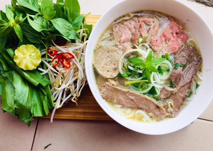 Cách Làm Món Phở Bò Việt Nam Của Phuong Nguyen 92 Cookpad