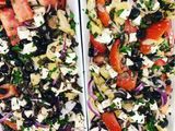 Italian Market Salad 🥗 with lemon 🍋 vinaigrette!!!!