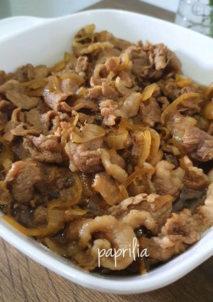 Foto resep Short Plate Beef Slice atau Daging ala Yoshinoya