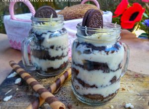 Foto resep Cheesecake Oreo in Jar