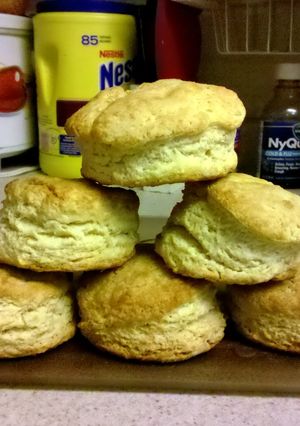 A picture of Buttermilk Biscuits.