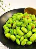 Easy Garlic Edamame with Frozen Shelled Edamame