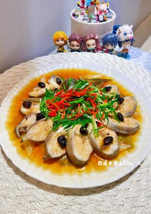 黑豆豉蒸午仔魚 的食譜成品照片