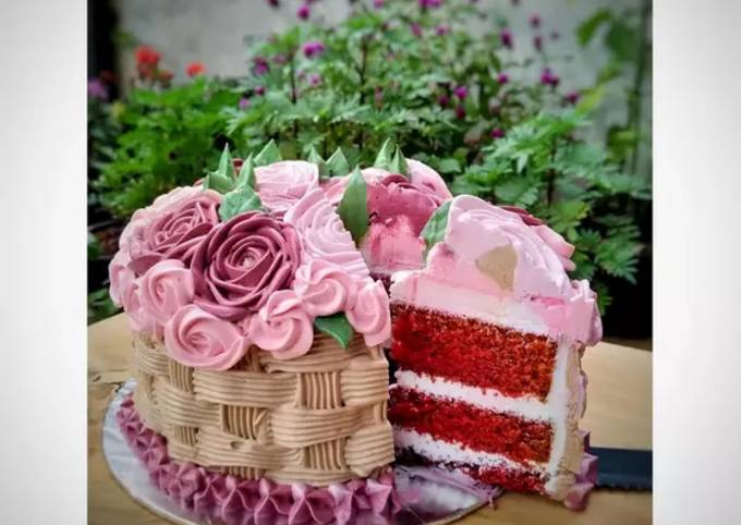 The BEST Red Velvet Cake - Live Well Bake Often