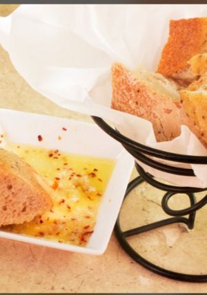 A picture of Sorellina-Style Cheesy Dipping Oil.