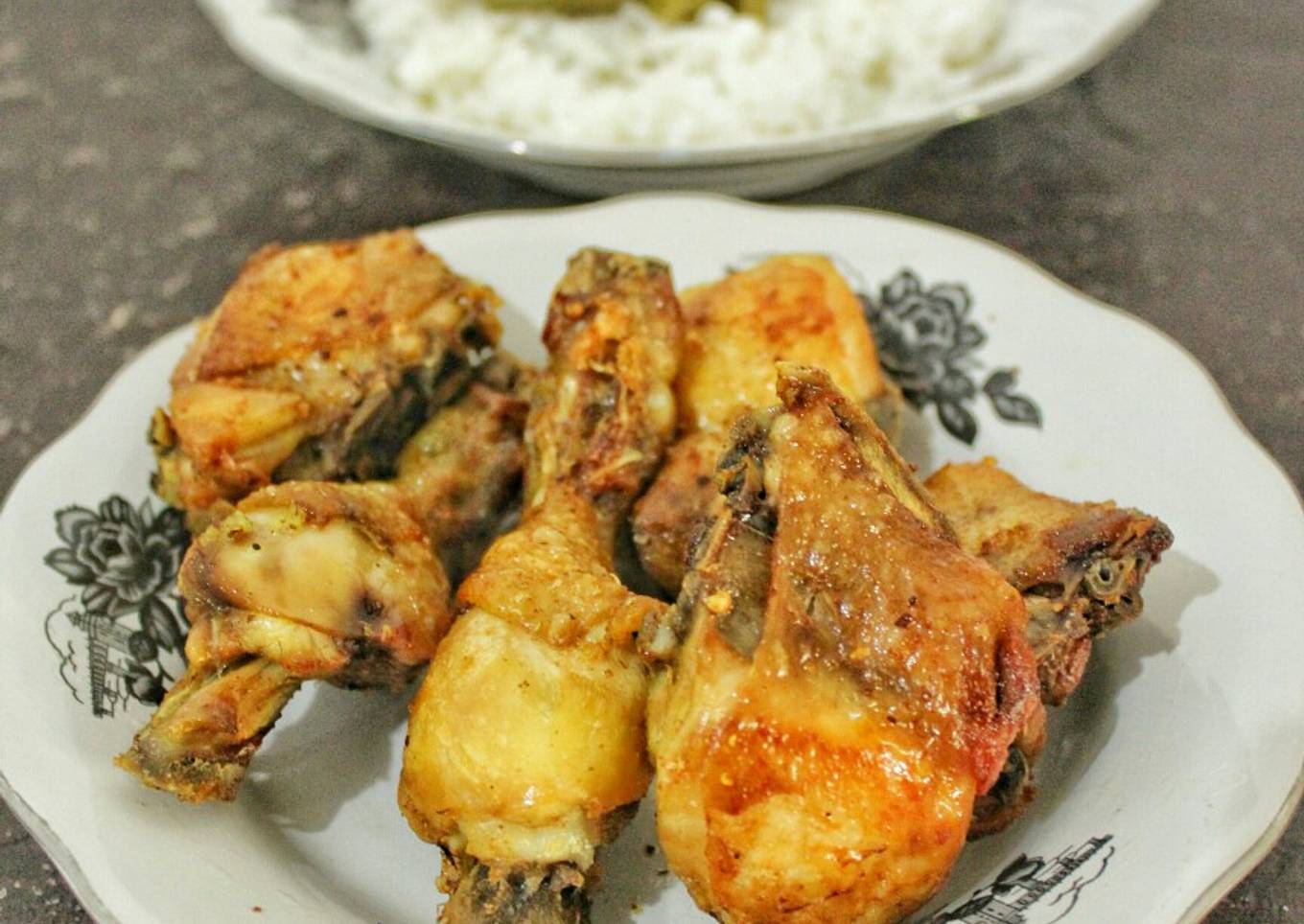 12. Ayam Goreng Sederhana