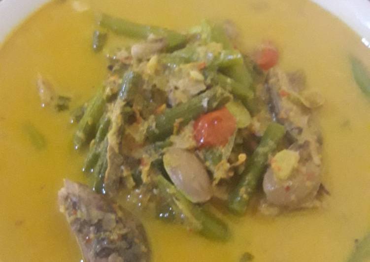 Gulai ikan tongkol panggang
