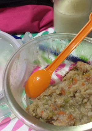 Foto resep Bubur Gurih Hati Ayam - Mpasi 9m+