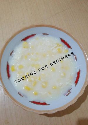 Foto resep Bubur jagung manis