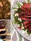 Pomegranate-Marinated Fullblood Wagyu Bottom Round Steak