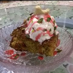 A picture of Mawa malai cake.