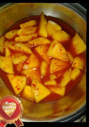 Foto resep Asinan Nanas. #PekanInspirasi