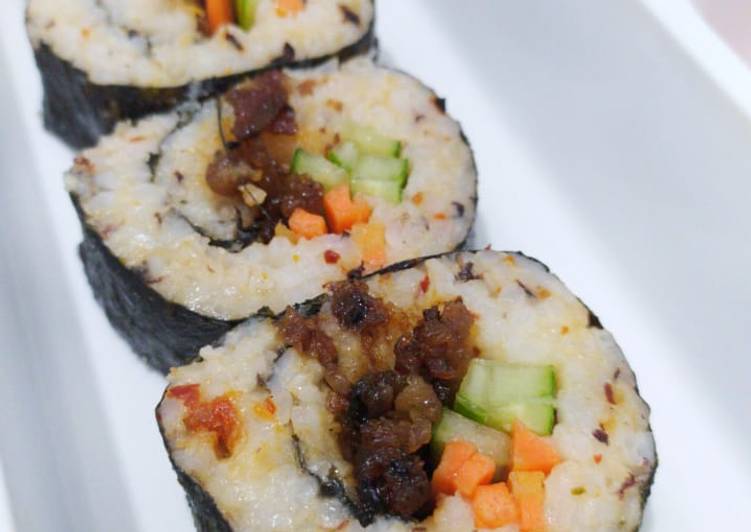 Gimbap sederhana