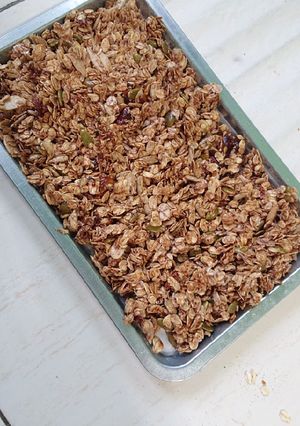 Foto resep Granola Kurma