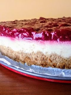 Una foto de Cheesecake baja en calorías