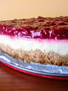 Una foto de Cheesecake baja en calorías