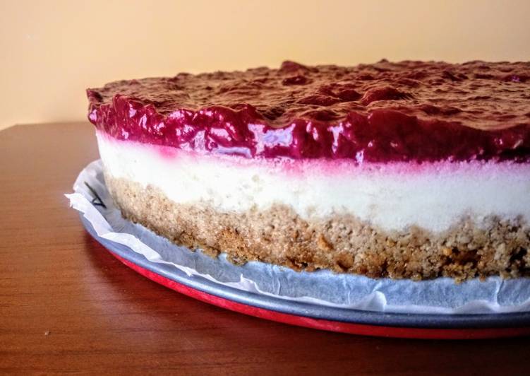 Cheesecake baja en calorías fitness