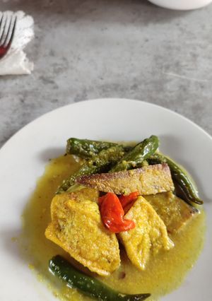 Foto resep Ikan iris & tahu bumbu kuning (tanpa santan)