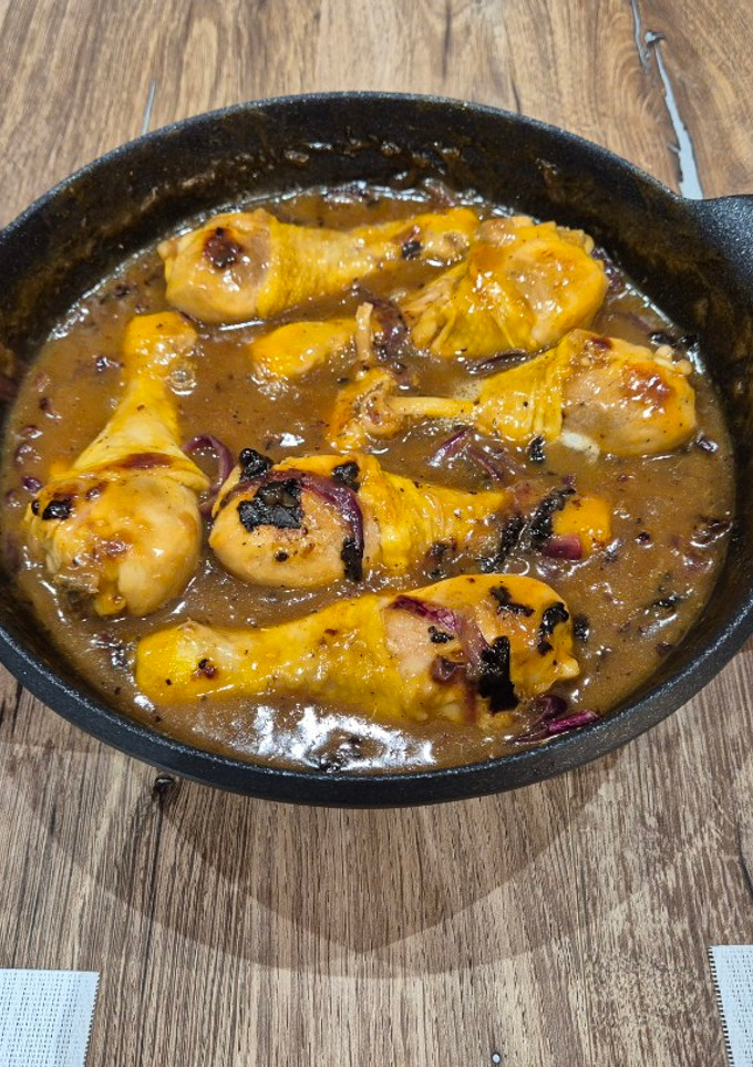 Una foto de Pollo a la Naranja