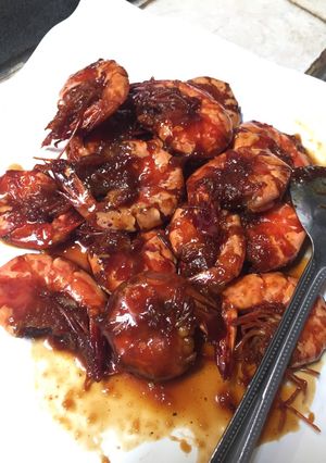 Foto resep Udang bakar madu (pakai teflon)