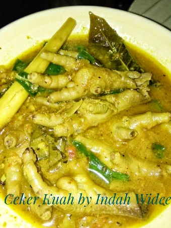 Cara Mudah Membuat Resep Ceker Kuah Kuning Pedas yang Uenak Anti Ribet, Bisa Manjain Lidah