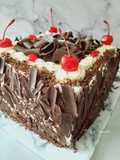 Blackforest special (base cake brownies kukus NY Liem)