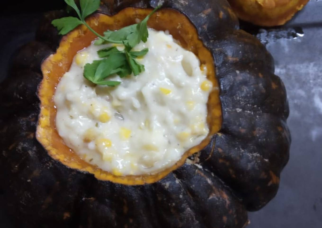 Calabaza rellena