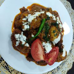 Smoked chicken masala A picture of Smoked chicken masala.