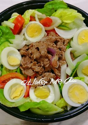 Hình của món Salad trộn thịt bò.