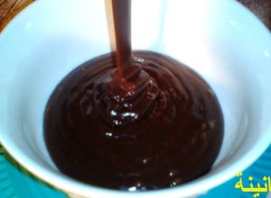 صورة لوصفة صوص الشوكولاته