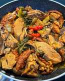 Vịt Quay Kho Cải Chua