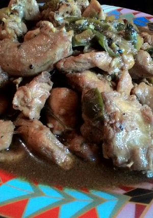Foto resep Ayam Lada Hitam
